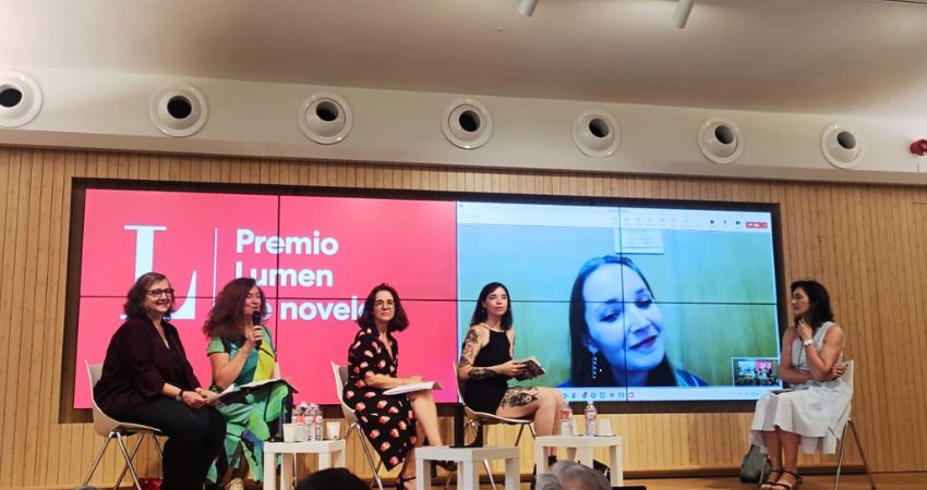 Ganadora II Premio Lumen de Novela en Fundación Ortega   Marañón. Imagen Marta Alberca.