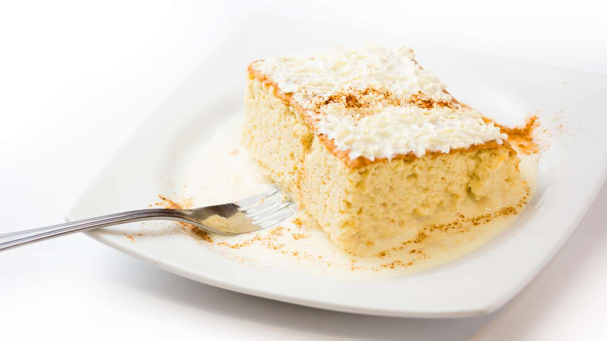 Esta es la receta del pastel de tres leches