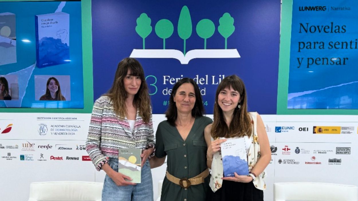 Presentación de Lunwerg Narrativa con Alejandra G. Remón y Elena Ballvé. Imagen: Lunwerg.