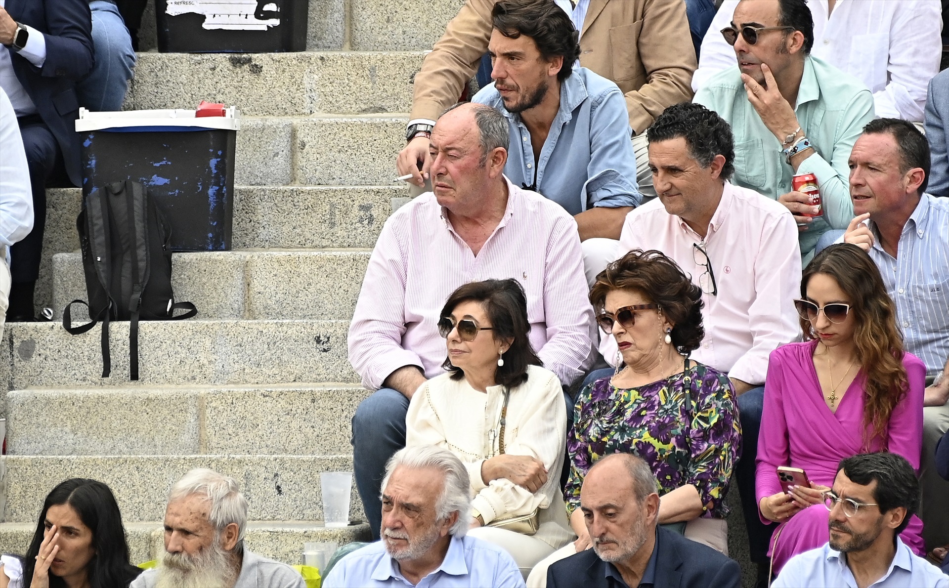 Luis Miguel Rodríguez asiste a la corrida de la prensa en la plaza de toros de las Ventas, a 5 de junio de 2024, en Madrid (España) Firma: Francisco Guerra / Europa Press Luis Miguel Rodríguez asiste a la corrida de la prensa en la plaza de toros de las Ventas, a 5 de junio de 2024, en Madrid (España) Firma: Francisco Guerra / Europa Press