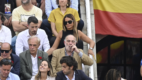 Marta López asiste a la corrida de la prensa en la plaza de toros de las Ventas, a 5 de junio de 2024, en Madrid (España) Firma: Francisco Guerra / Europa Press
