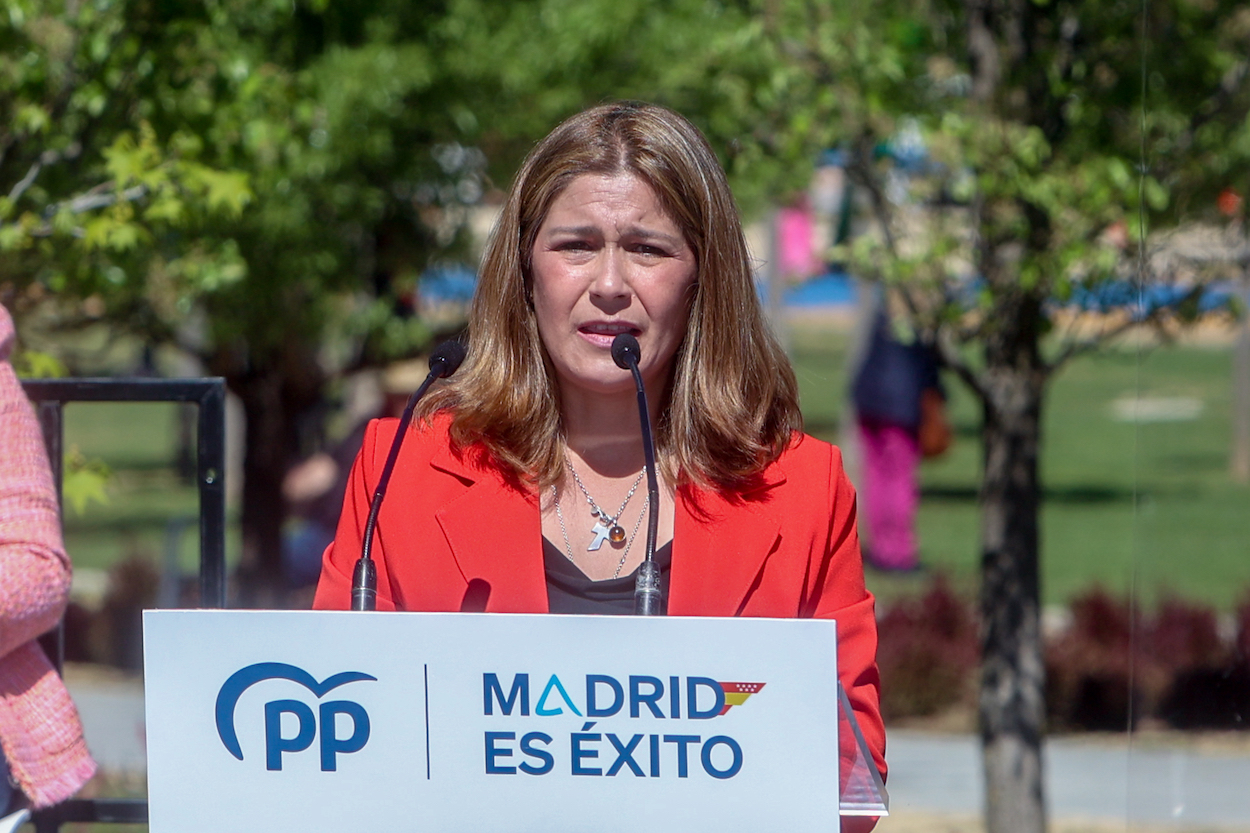 La candidata del PP a la alcaldía de San Martín de Valdeiglesias, Aranzazú Povedano Fragela. EP