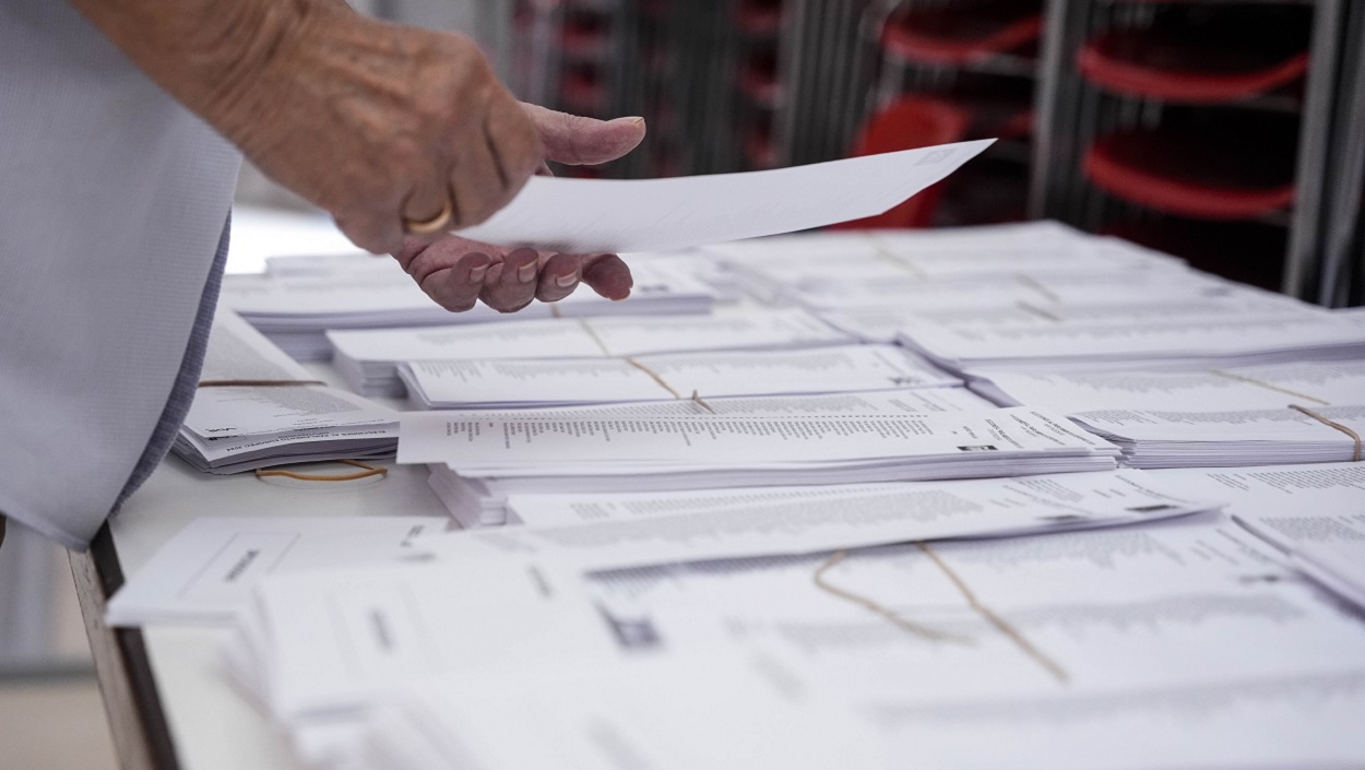 Votaciones a las Elecciones Europeas. EP.