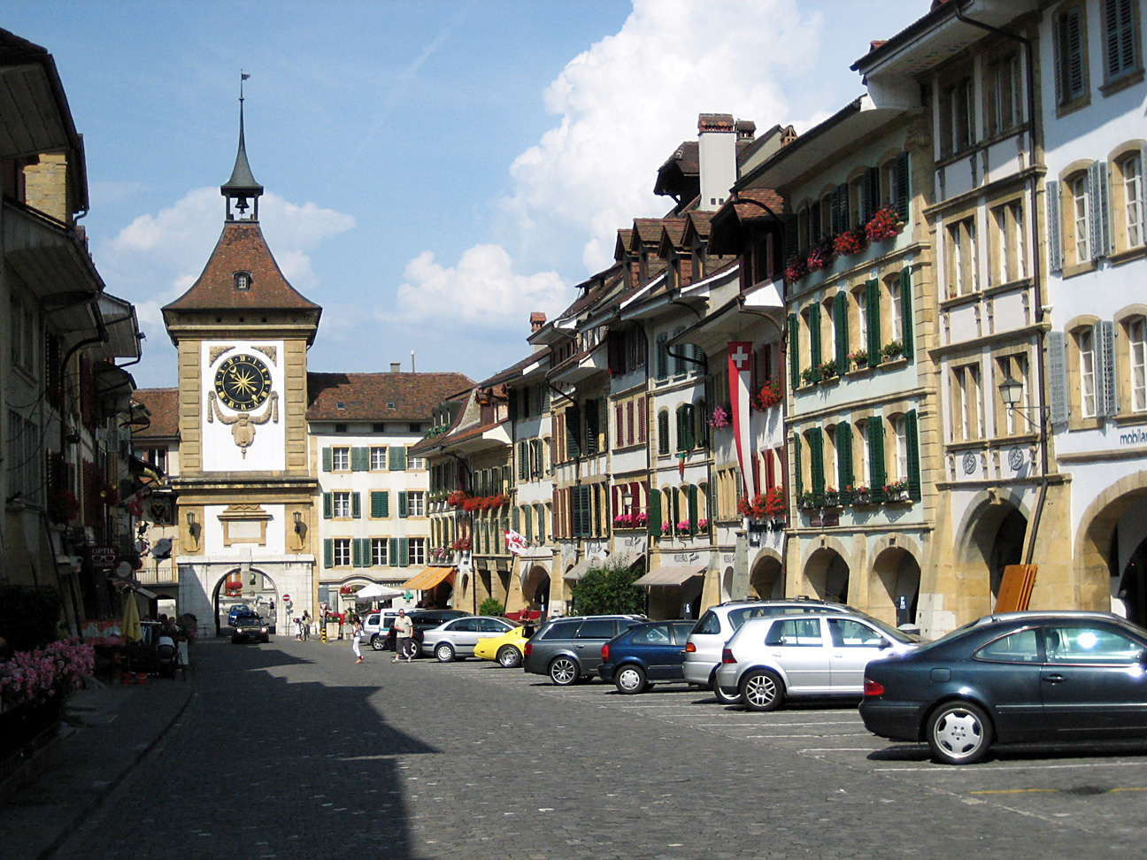Murten en Suiza