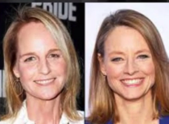 Las actrices Helen Hunt y Jodie Foster. 