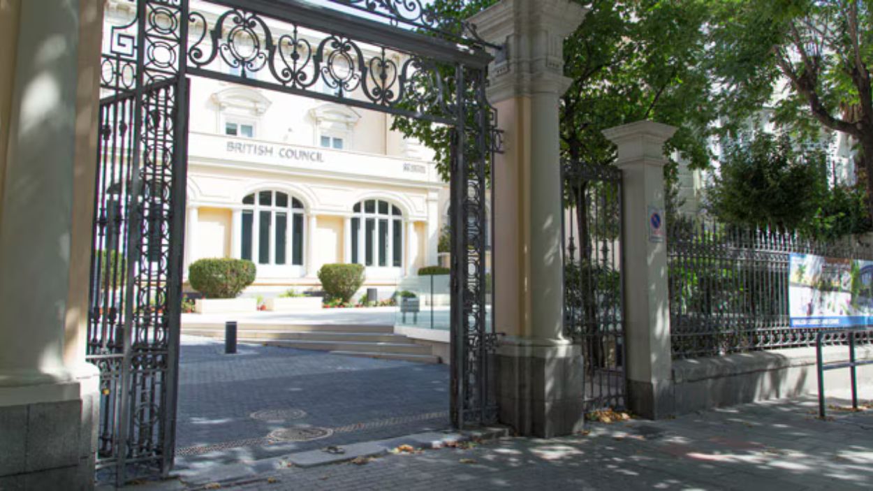Fachada de una de las sedes de British Council en Madrid. British Council. 