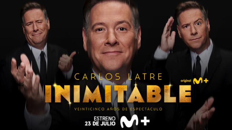 Imagen promocional de 'Carlos Latre. Inimitable'. Movistar Plus+