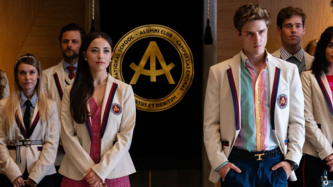 'Élite' es una de las series más exitosas de la plataforma. Matías Uris/Netflix.