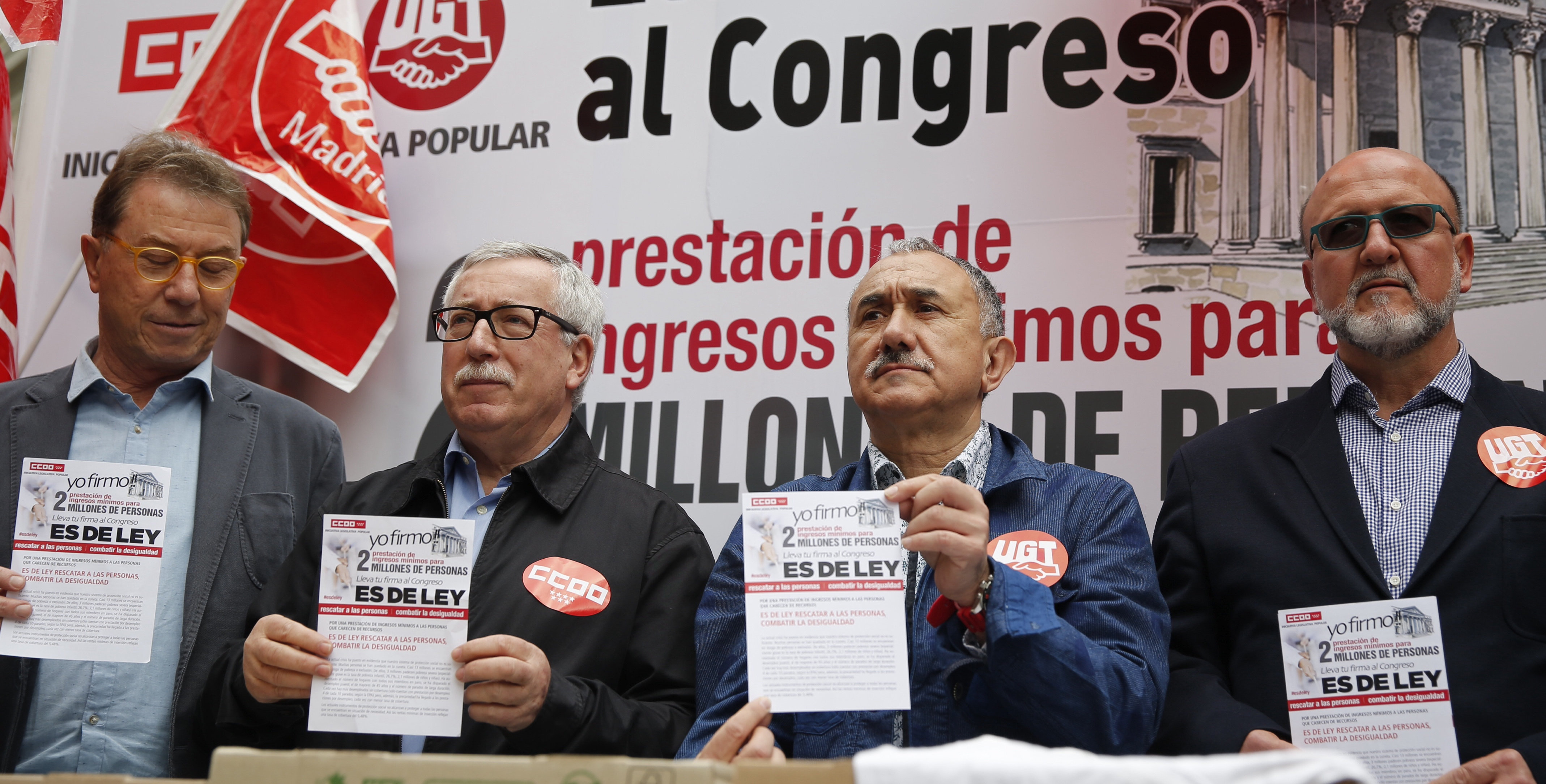 Toxo y Pepe Álvarez