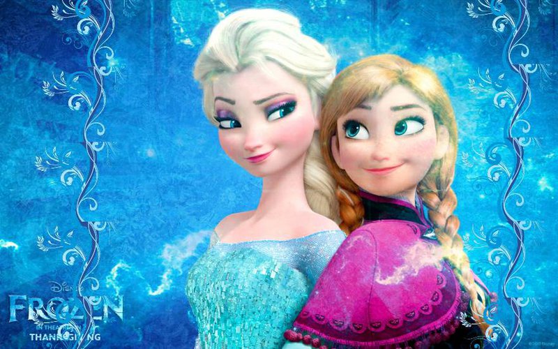 Elsa y Ana, las protagonistas de Frozen