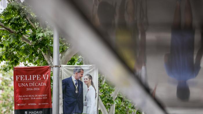 Actos del décimo aniversario del reinado de Felipe VI
