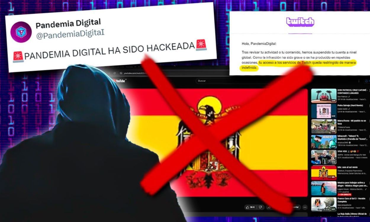 La izquierda se vuelca con Pandemia Digital tras sufrir un hackeo por parte de la extrema derecha.