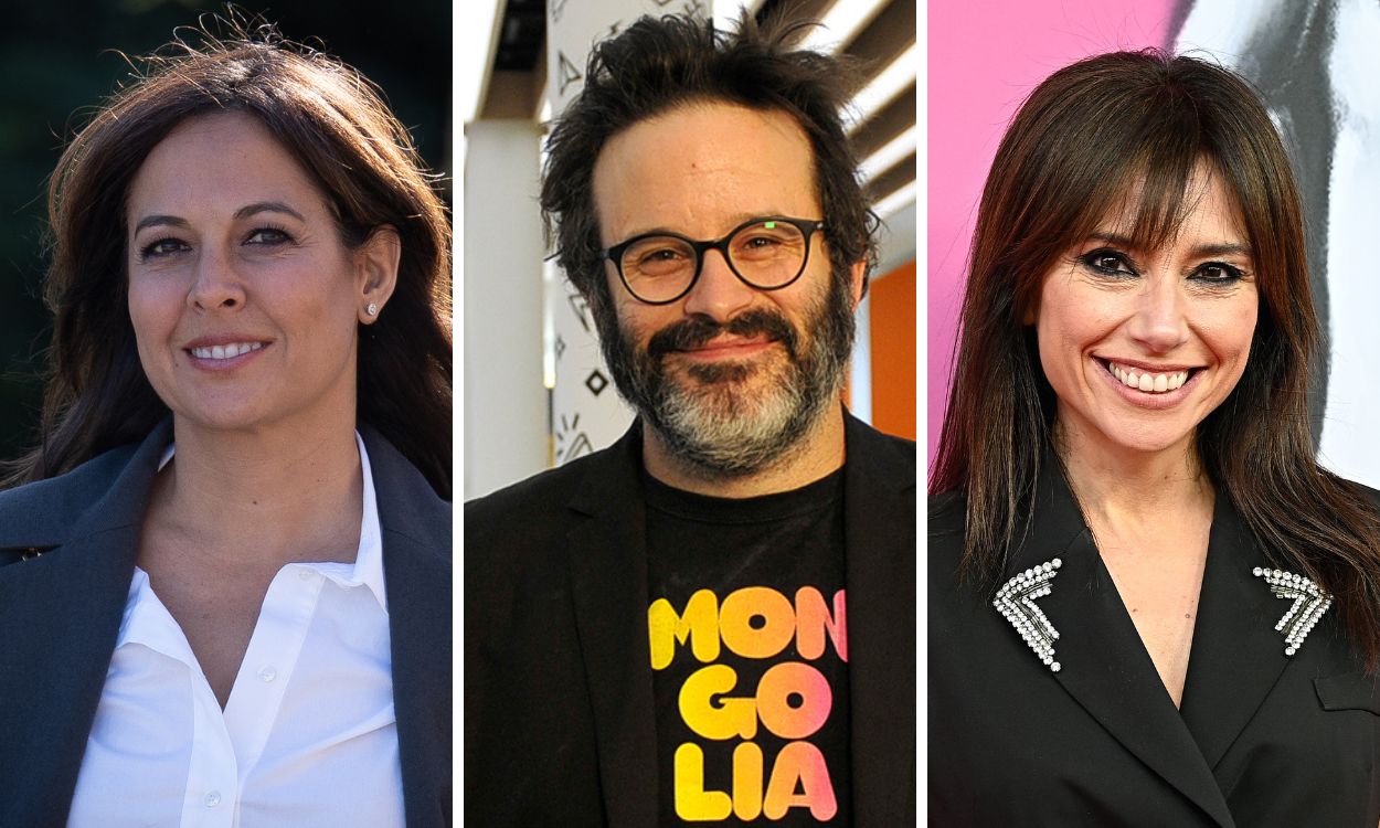 Mara Torres, Edu Galán y Marta Flich. 