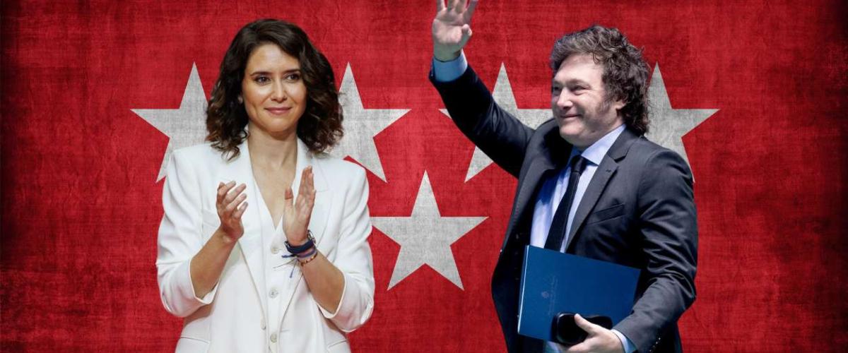 En directo: Ayuso condecora a Milei con la Medalla Internacional