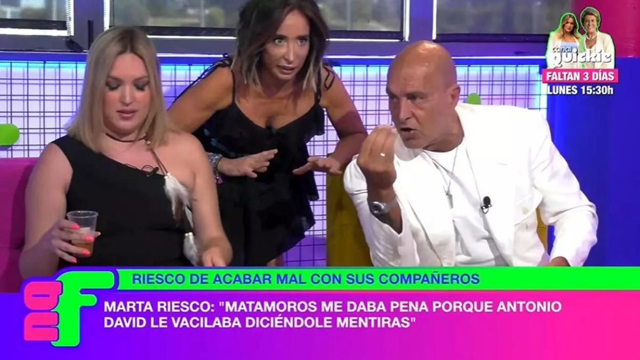 'Ni que fuéramos Shhh', en directo: el primer polígrafo del nuevo 'Sálvame'. Canal Quickie