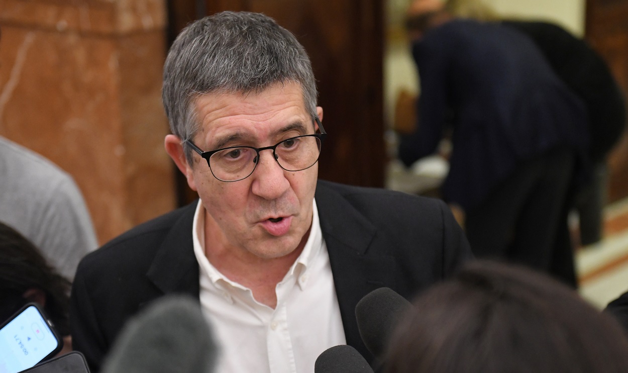 Patxi López celebra la renovación del CGPJ. EP