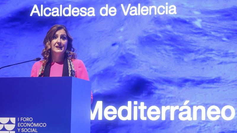 La alcaldesa de Valencia, María José Catalá. EP