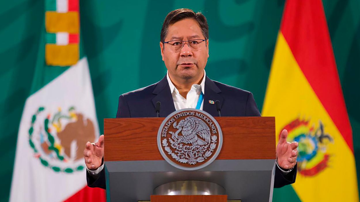 El presidente de Bolivia, Luis Arce. EP.