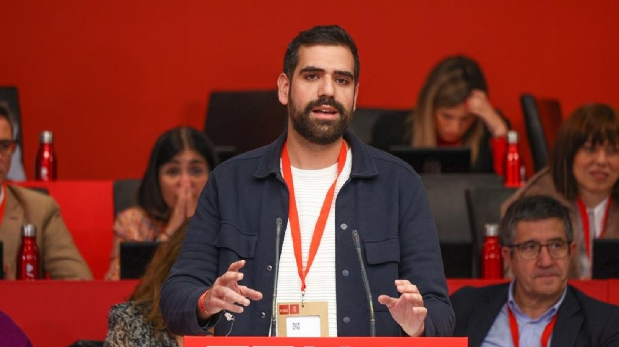  El secretario general de Juventudes Socialistas, Víctor Camino, en una foto de archivo. EP