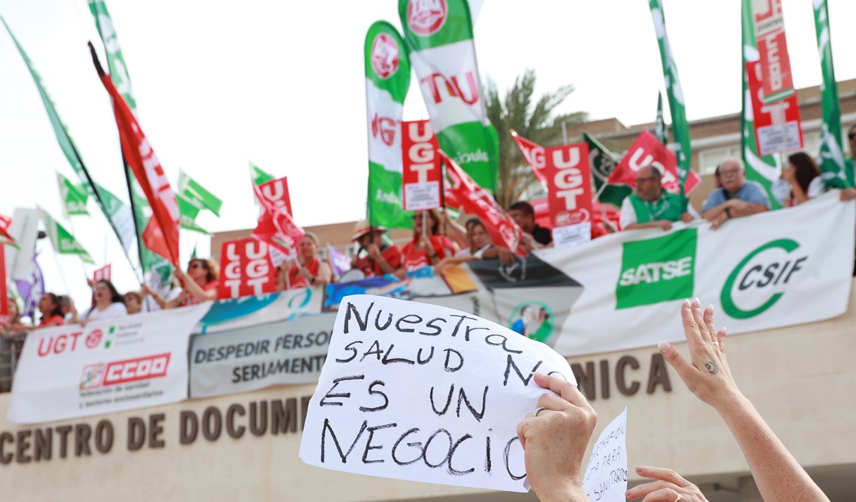 Huelga sanidad Andalucía. EP