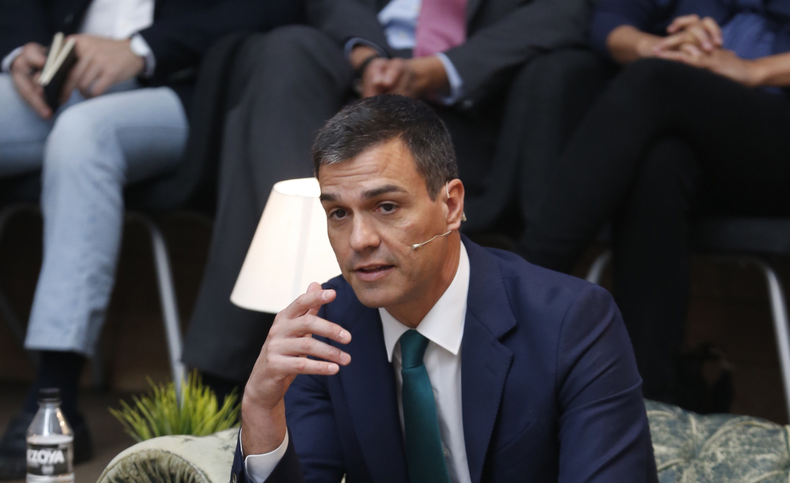 El candidato del PSOE, Pedro Sánchez