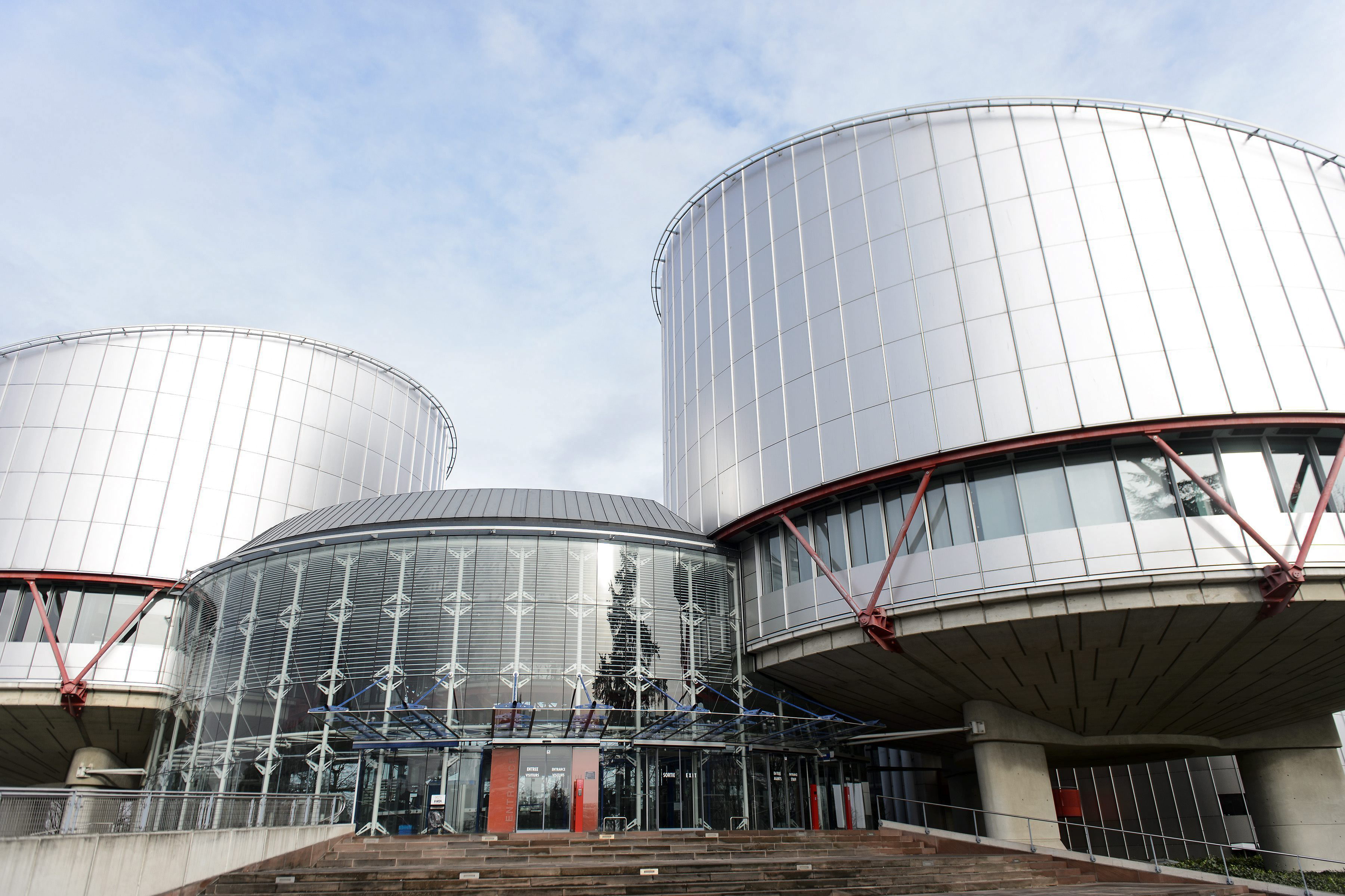 Vista general el Tribunal Europeo de Derechos Humanos en Estrasburgo (Francia).