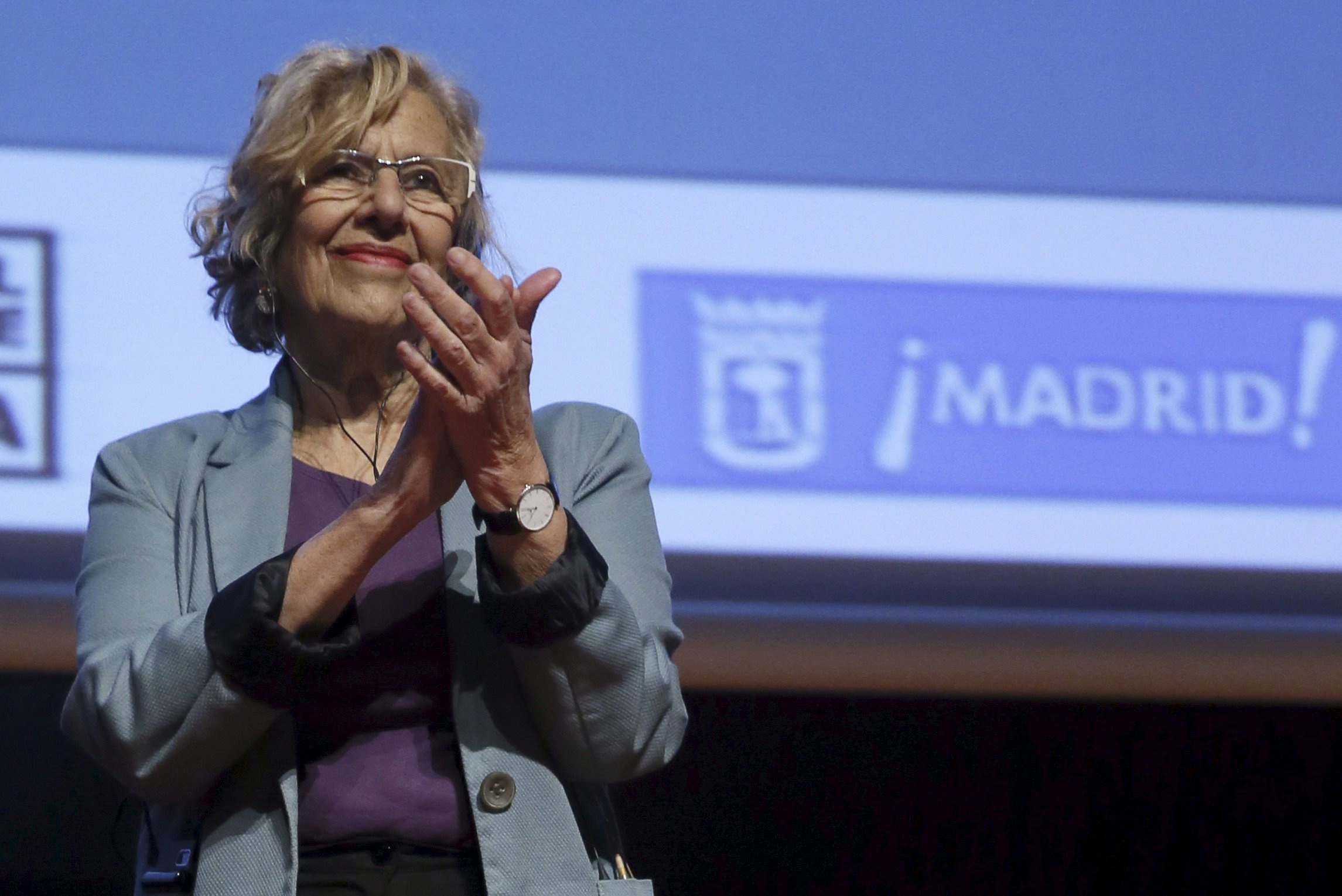 La alcaldesa de Madrid, Manuela Carmena