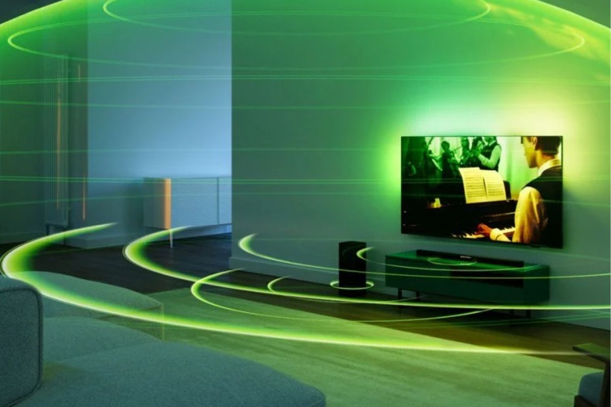 TV Philips 65OLED718 y barra de sonido Philips TAB6309