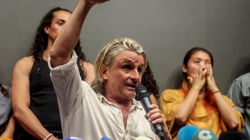 Nacho Cano en rueda de prensa. EP.