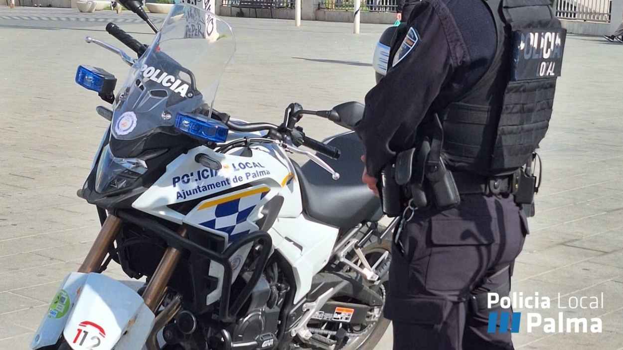Tres jóvenes detenidos en Palma por robar el móvil a un turista dormido