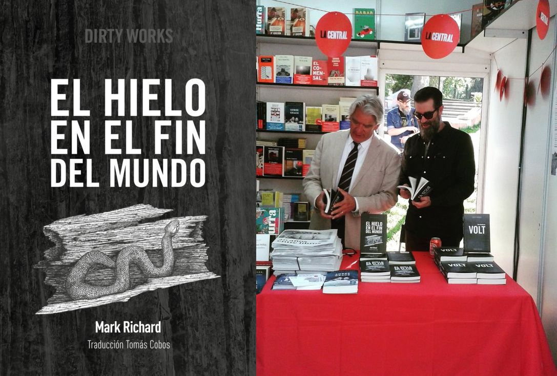 Mark Richard y Alan Heathcok en la Feria del Libro de Madrid, 2016 (Foto del autor)