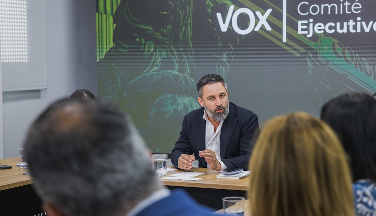 Santiago Abascal, líder de Vox. EP