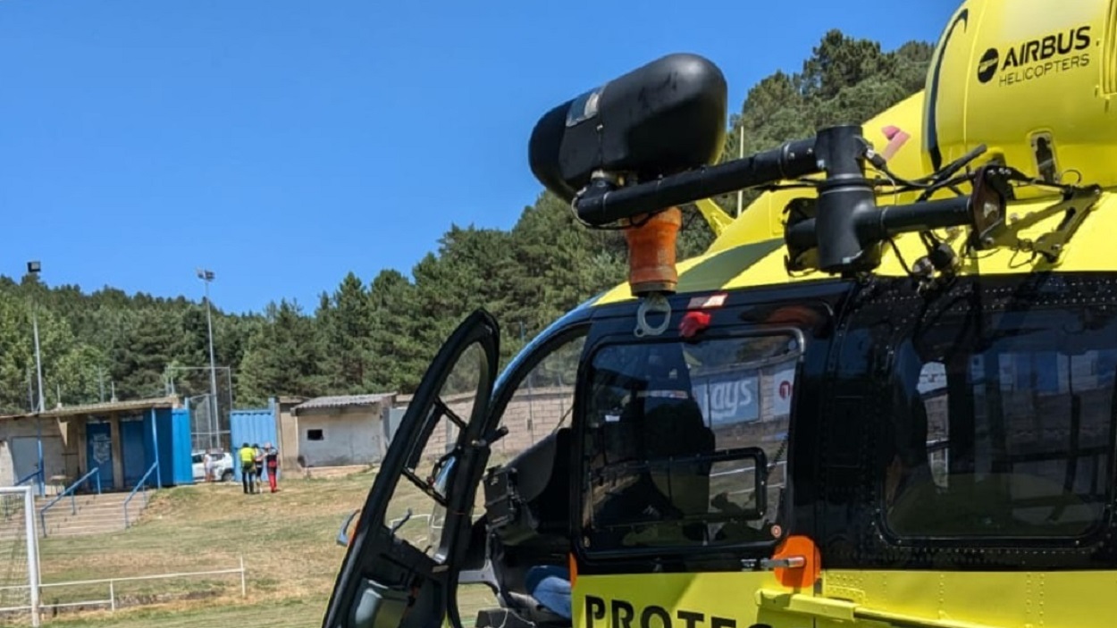 Helicóptero de rescate CyL. EP