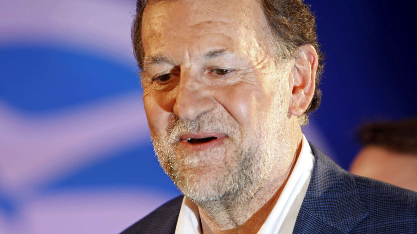 Mariano Rajoy tras ser agredido en Pontevedra