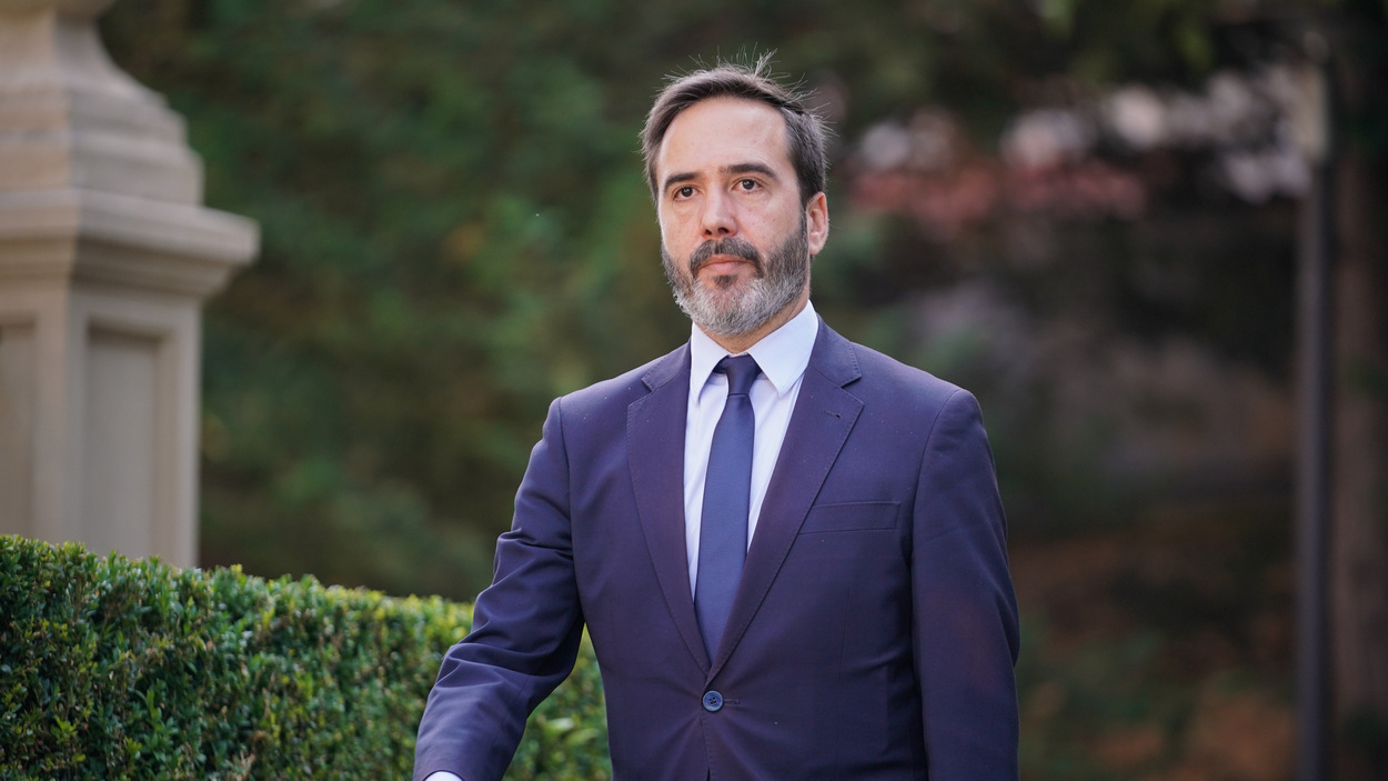 Javier Hurtado, consejero de Turismo, Comercio y Consumo del País Vasco. Europa Press