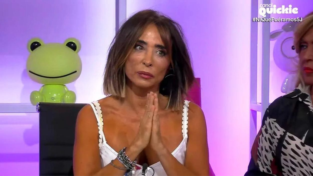 María Patiño en 'Ni que fuéramos Shhh', el nuevo 'Sálvame'. Canal Quickie