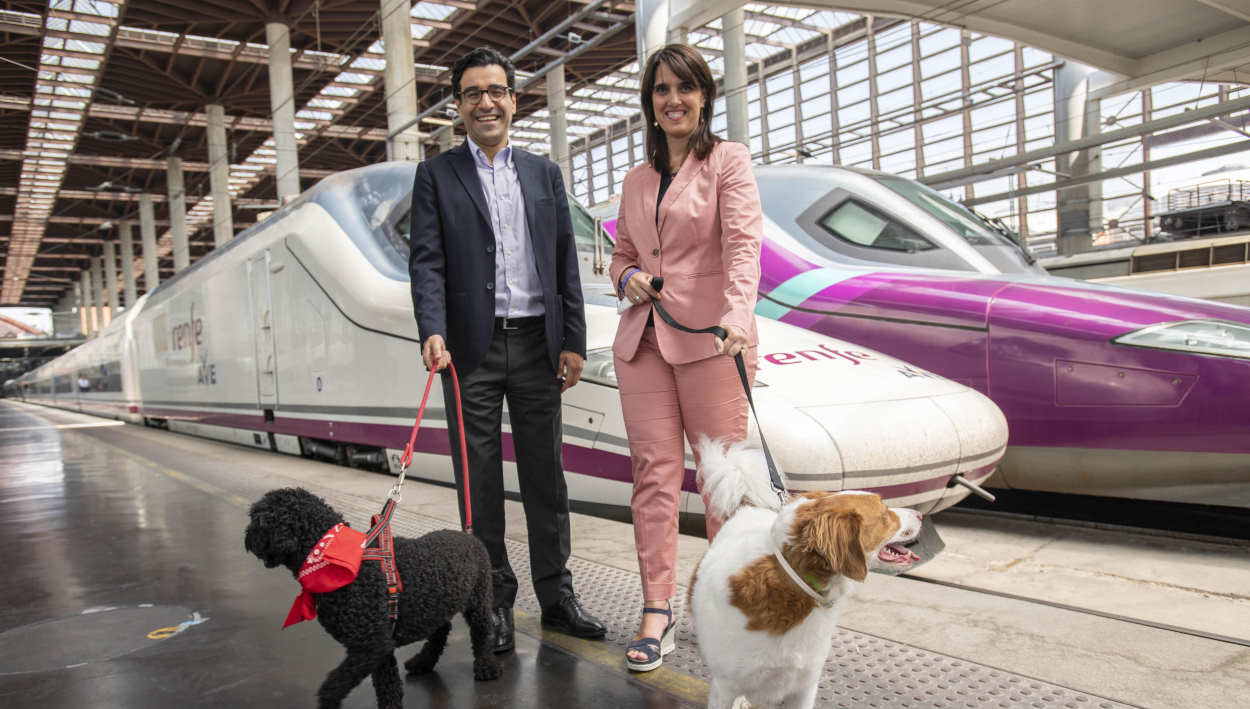 Renfe aumenta el número de trenes Pet Friendly en los AVE Madrid Barcelona