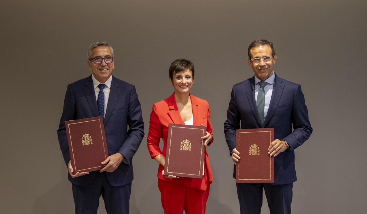 ICO y Caixabank firman la adhesión a la línea de avales. Ministerio de Vivienda y Agenda Urbana