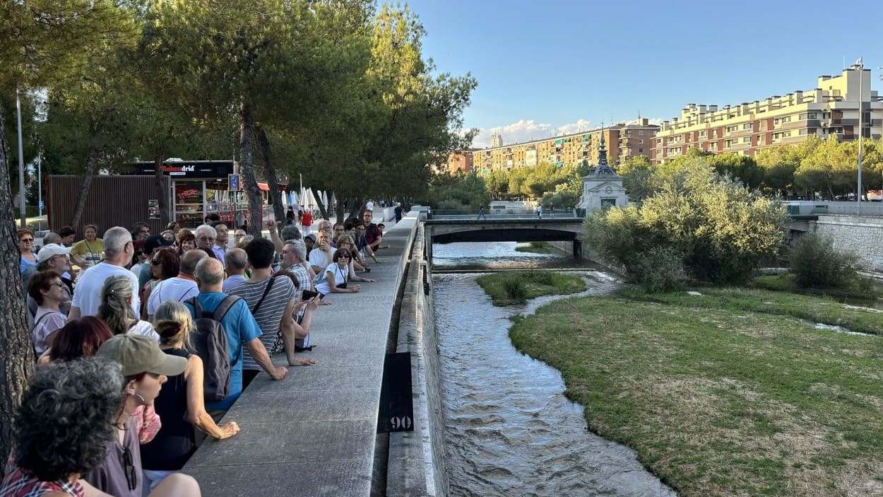 Paseo por Madrid Río organizado por Ecologistas y Pasillo Verde Imperial. EP. 