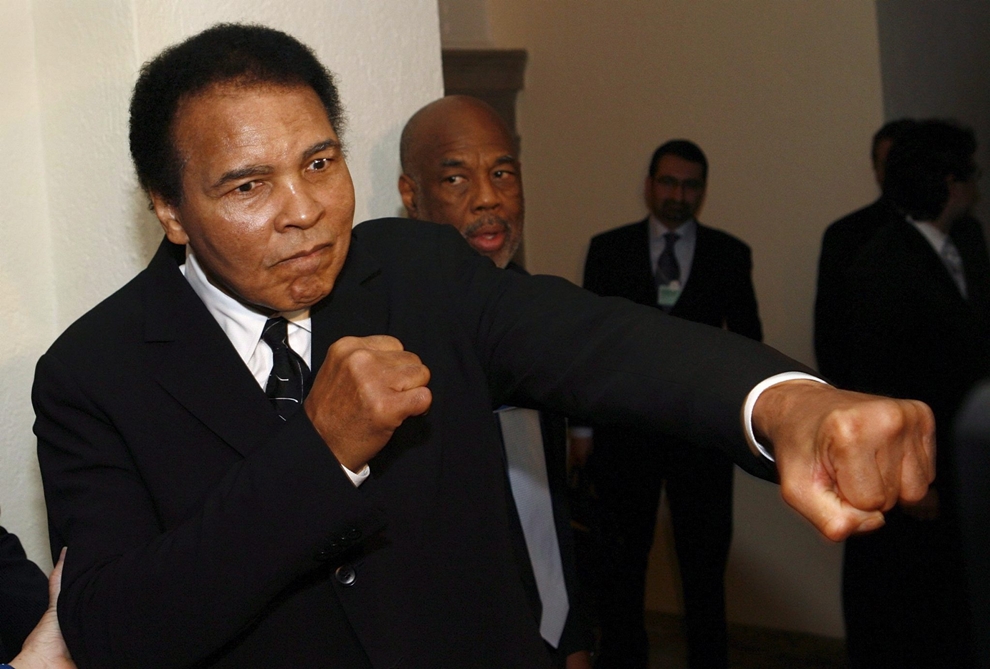 Para muchos, Ali era una leyenda del boxeo desde que se retiró en 1981. 