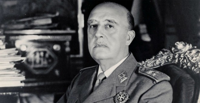 El dictador Francisco Franco