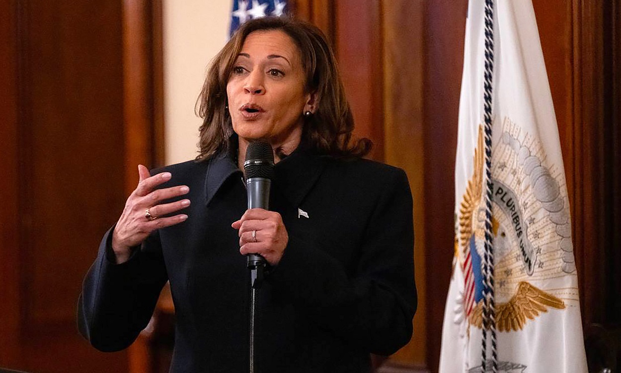 La vicepresidenta de los Estados Unidos, Kamala Harris. EP