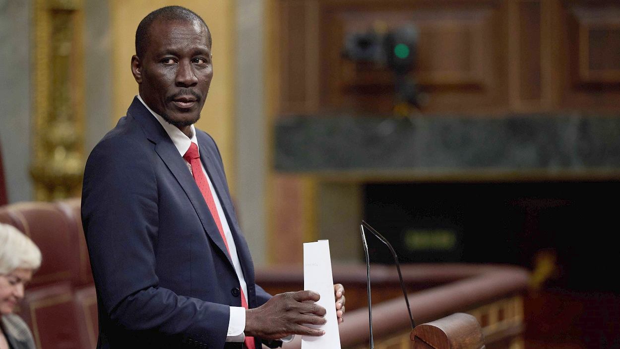 Luc André Diouf, diputado y secretario de Migraciones y Refugiados del PSOE. EP