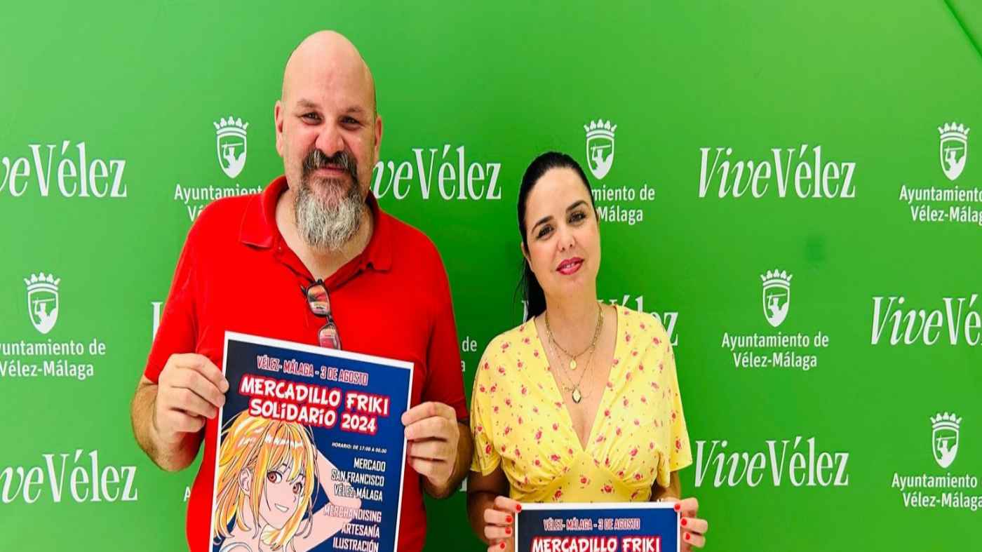 Vélez-Málaga celebra su 'mercadillo friki' solidario este sábado en San Francisco. Ayuntamiento de Vélez-Málaga