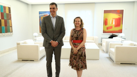 Llegada y encuentro de ambas personalidades. 