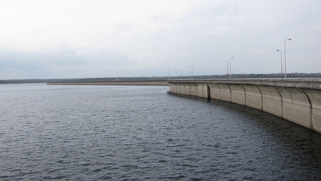 Embalse río Duero.