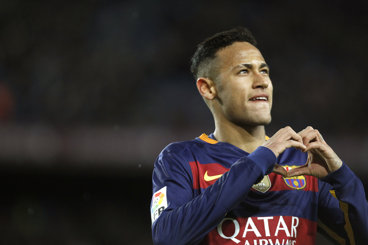 El jugador del FC Barcelona, Neymar da Silva