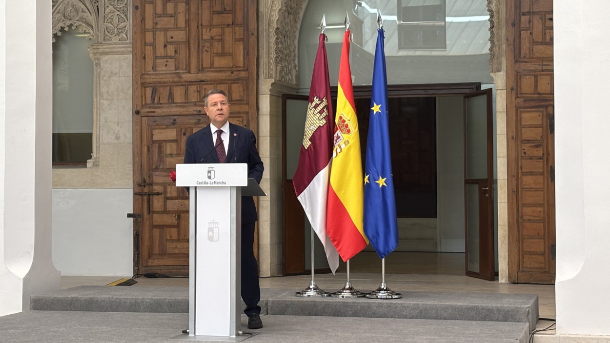 Emiliano García Page, duro contra Sánchez y el acuerdo con ERC. EP.
