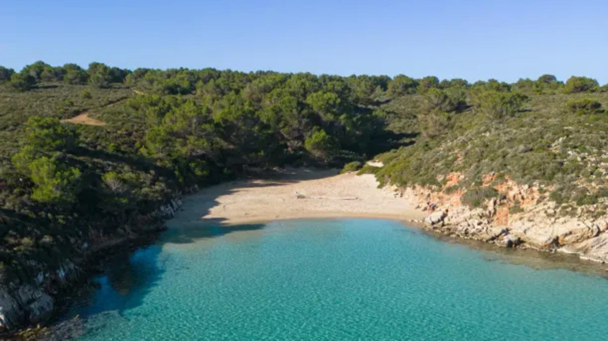 Cala Pudent, en Es Mercadal. Menorca Playas