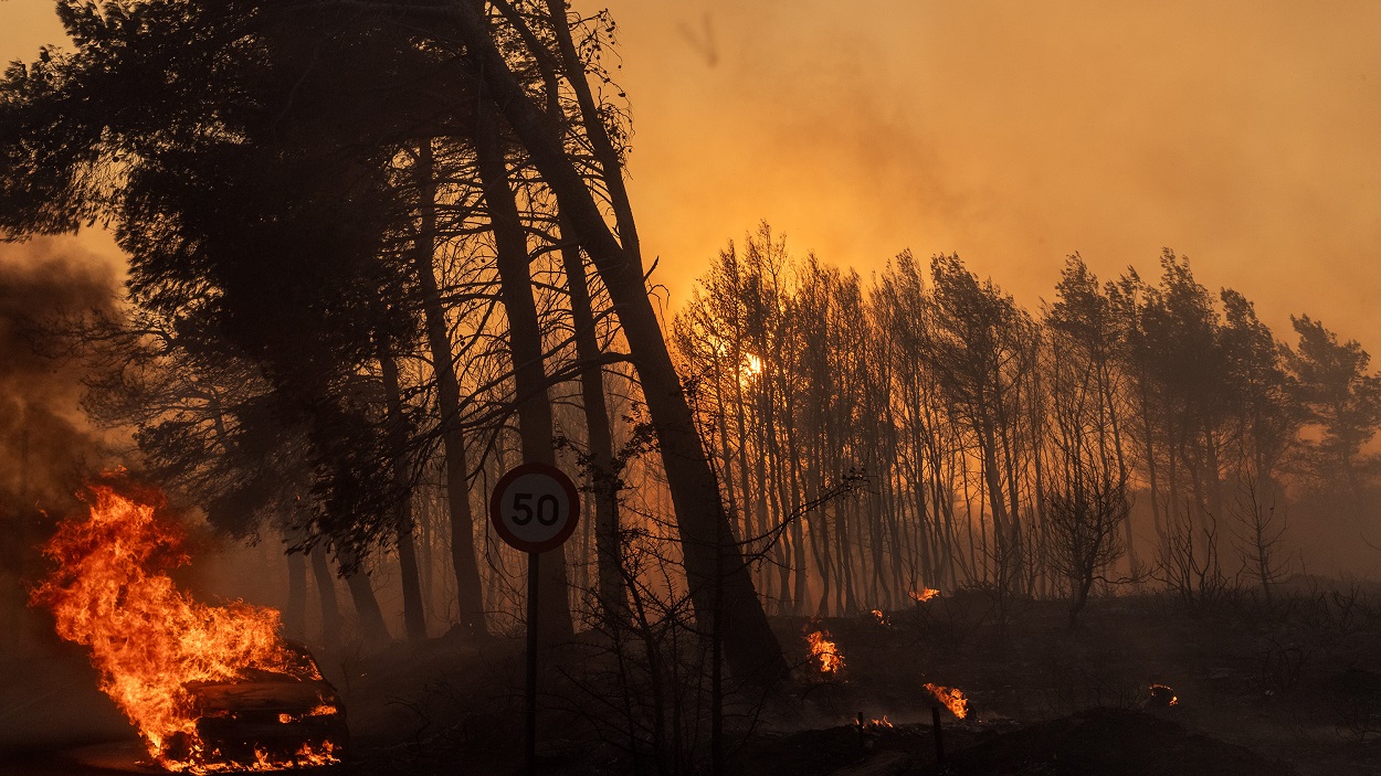 Incendios de Grecia. EP